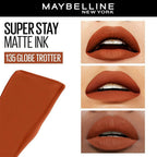 Maybelline New York Super Stay Matte Ink Liquid Lipstick - 135 Globe Trotter | Grocsy