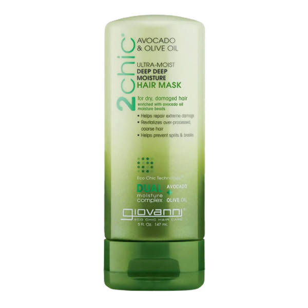 Giovanni Organic 2Chic Olive Oil & Avocado Ultra-Moist Deep Deep Moisture Hair Mask | Grocsy
