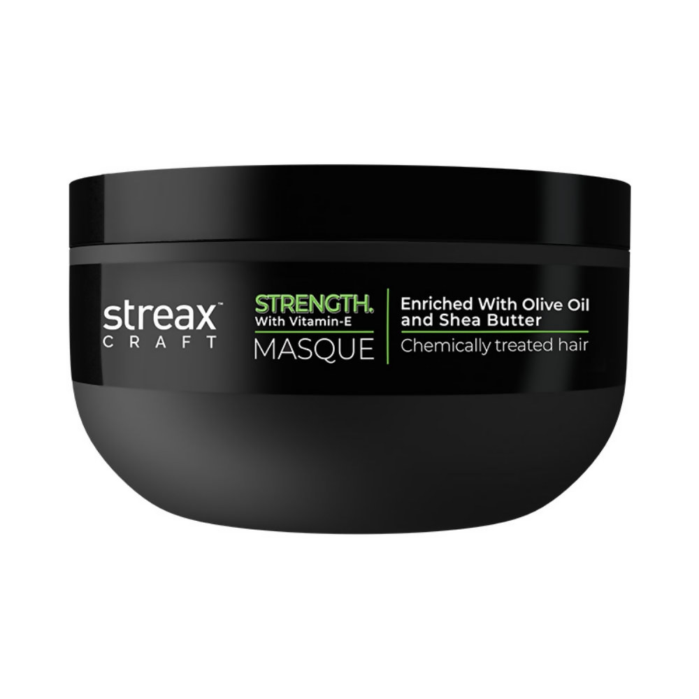Streax Craft Strength Mask Hair Spa For Chemically Treated Hair Strength With Vitamin-E | Grocsy