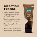 Joy Anti Pollution Exfoliating Coffee Face & Body Scrub | Grocsy
