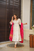Yash Enterprise Eid Special White Premium Quality Suit Set | Grocsy