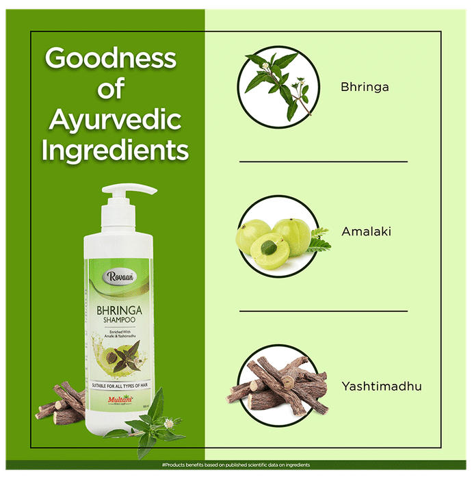 Multani Rovaan Bhringa Shampoo | Grocsy