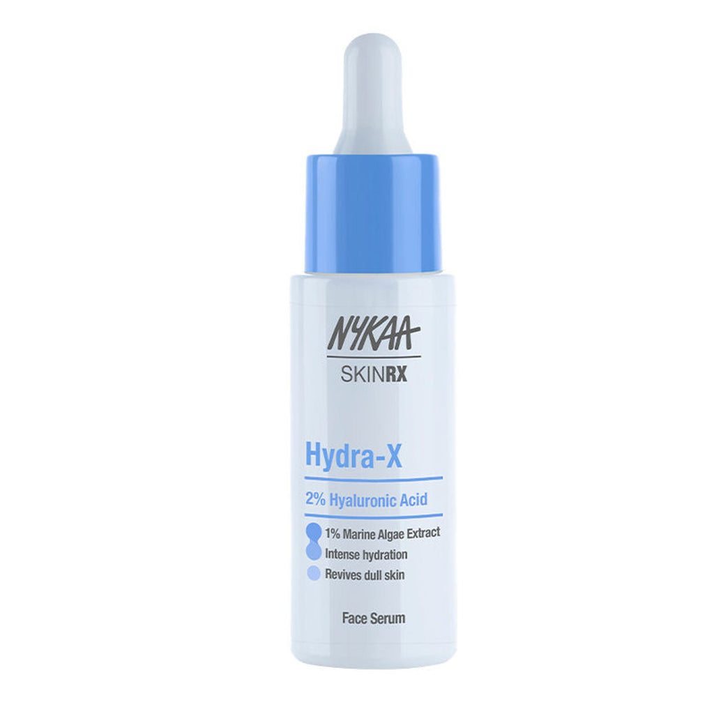 Nykaa SkinRX Hydra X with 2% Hyaluronic Acid + 1% Vitamin B5 Serum for Deep Hydration & Soft Skin | Grocsy
