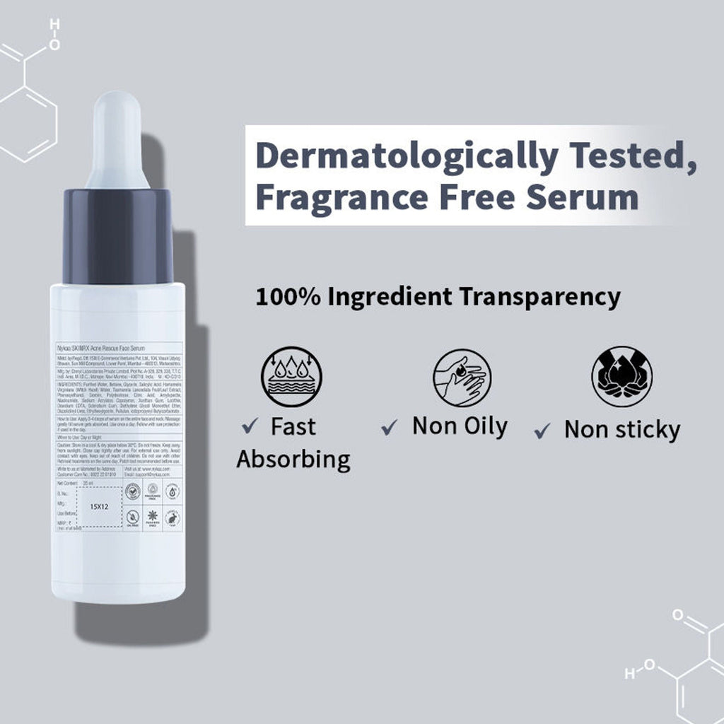 Nykaa SKINRX 2% Salicylic Acid Face Serum | Grocsy
