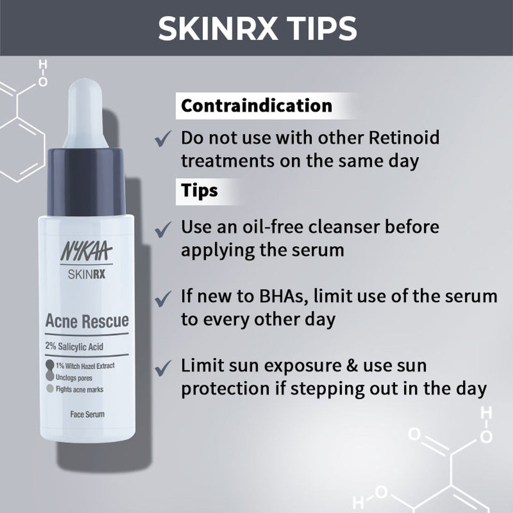 Nykaa SKINRX 2% Salicylic Acid Face Serum | Grocsy