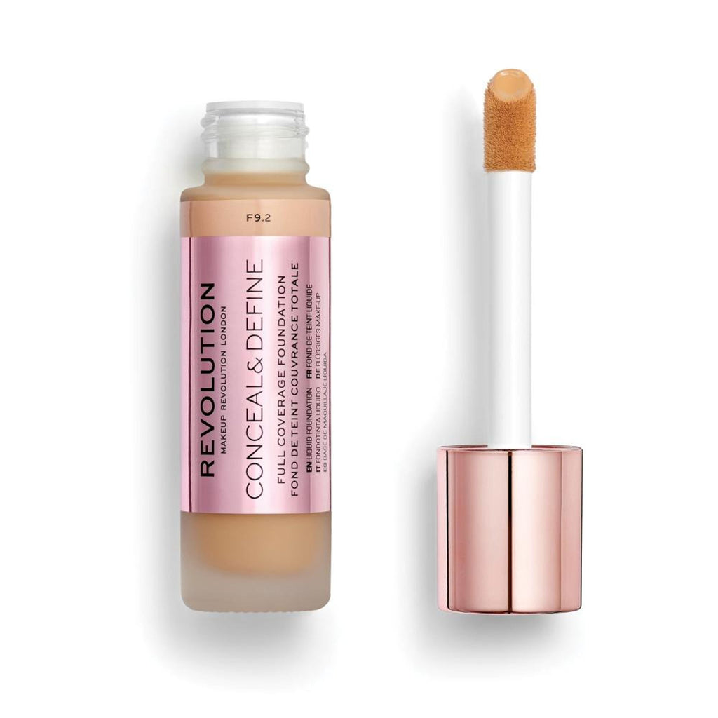 Makeup Revolution Conceal & Define Full Coverage Foundation - F9.2 | Grocsy