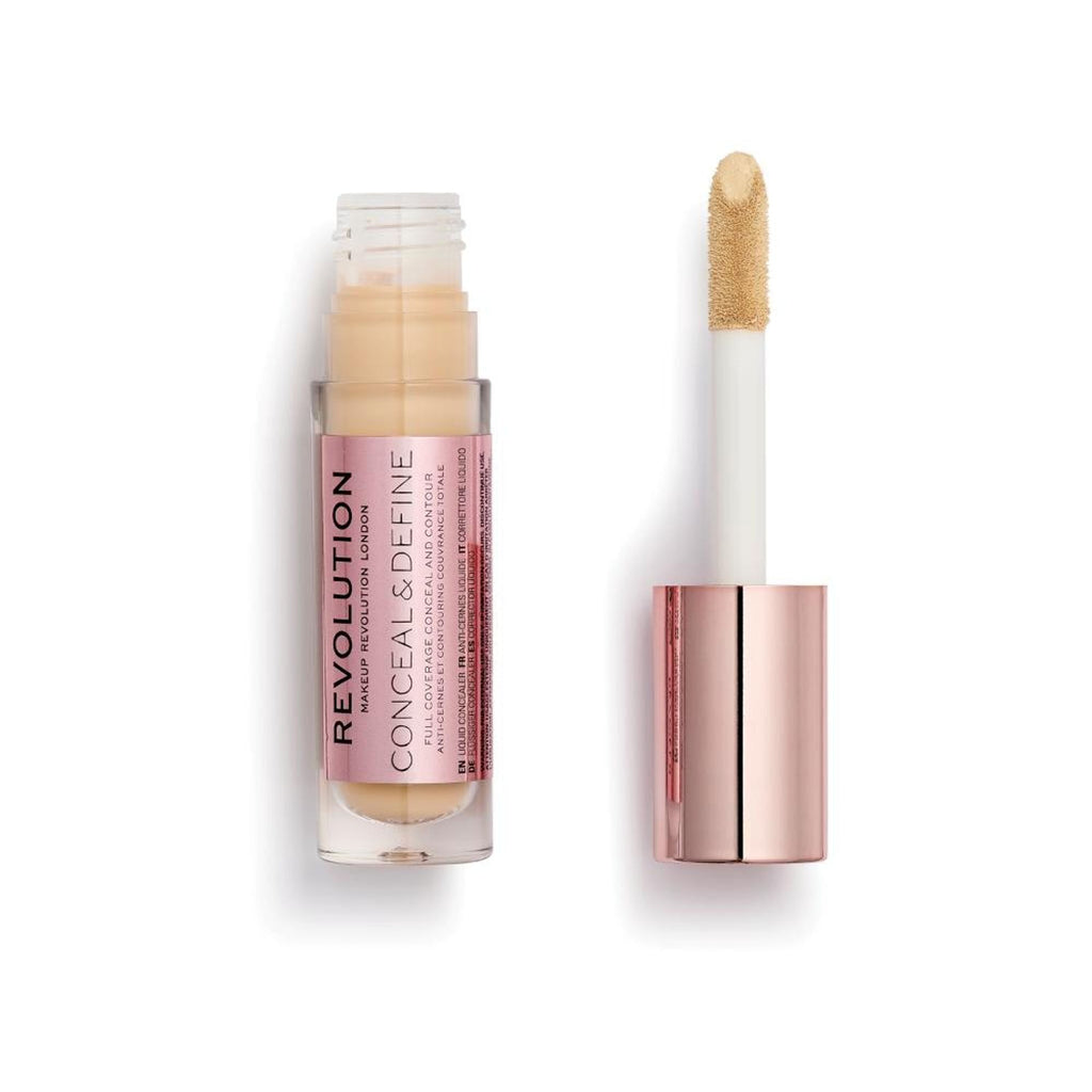 Makeup Revolution Conceal & Define Full Coverage Concealer & Contour - C5.7 | Grocsy