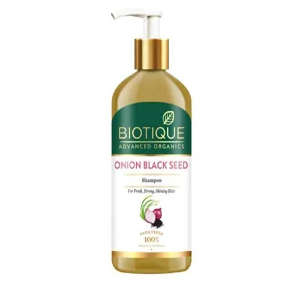 Biotique Onion Black Seed Shampoo | Grocsy