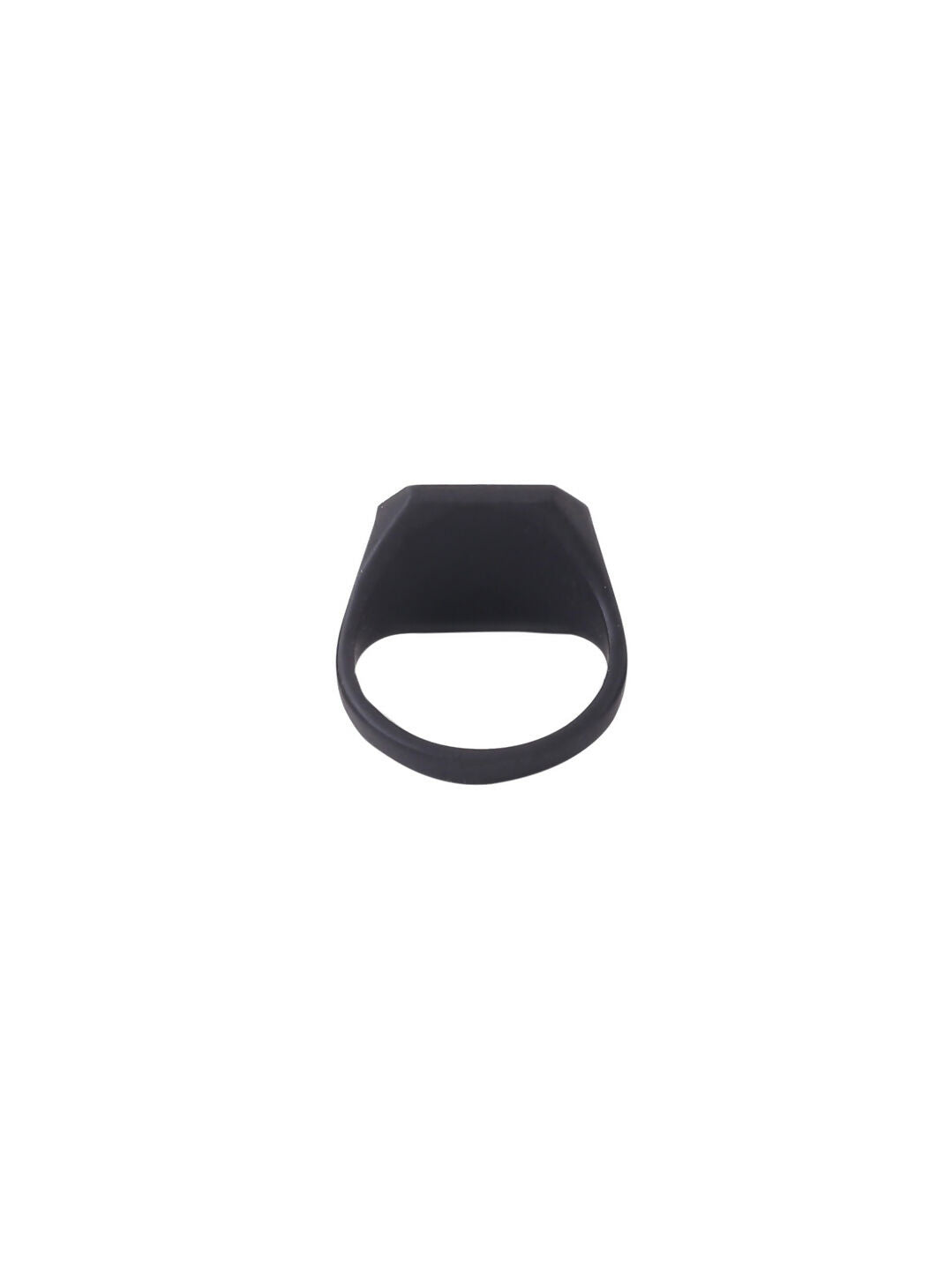 NVR Men's Set of 2 Black Rhodium-Plated Finger Ring | Grocsy