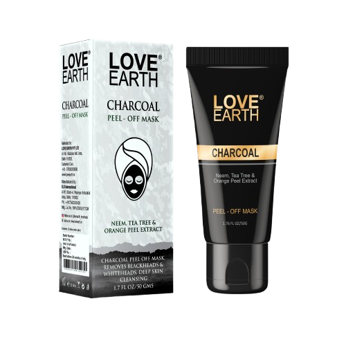 Love Earth Charcoal Peel-Off Mask | Grocsy