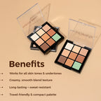 Baked Beauty 9-In-1 Concealer & Corrector Palette | Grocsy