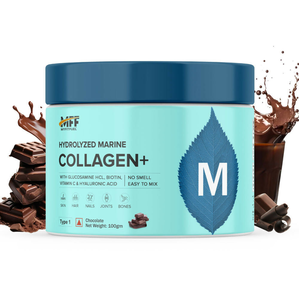 MyFitFuel Hydrolyzed Marine Collagen - Chocolate | Grocsy