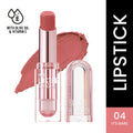 Swiss Beauty High Shine Finish Smooth Glide Pure Lustre Lipstick - 4 It's Bare | Grocsy