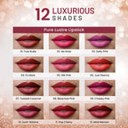 Swiss Beauty High Shine Finish Smooth Glide Pure Lustre Lipstick - 4 It's Bare | Grocsy