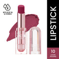Swiss Beauty High Shine Finish Smooth Glide Pure Lustre Lipstick - 10 Lovin' Raisins | Grocsy
