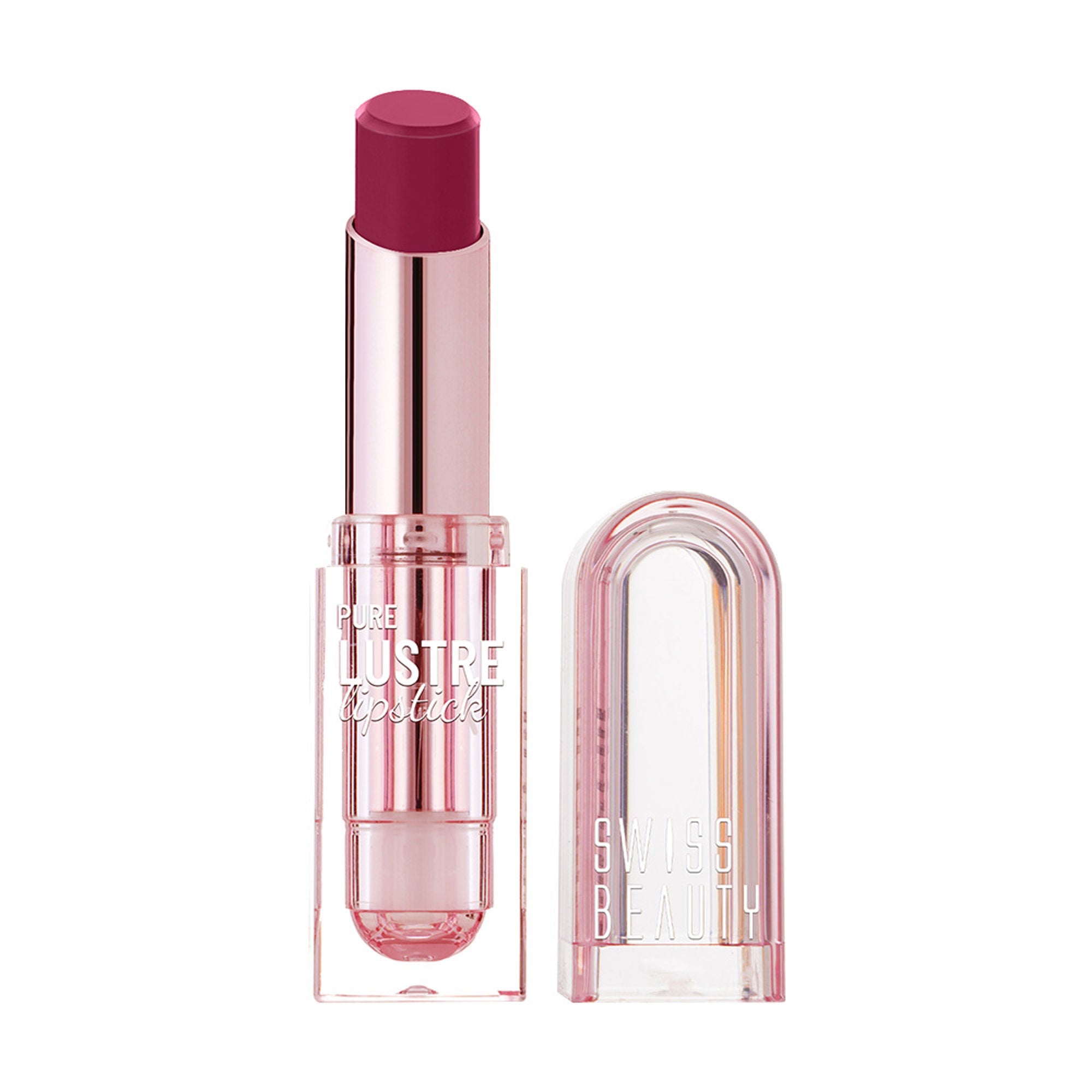 Swiss Beauty High Shine Finish Smooth Glide Pure Lustre Lipstick - 10 Lovin' Raisins | Grocsy