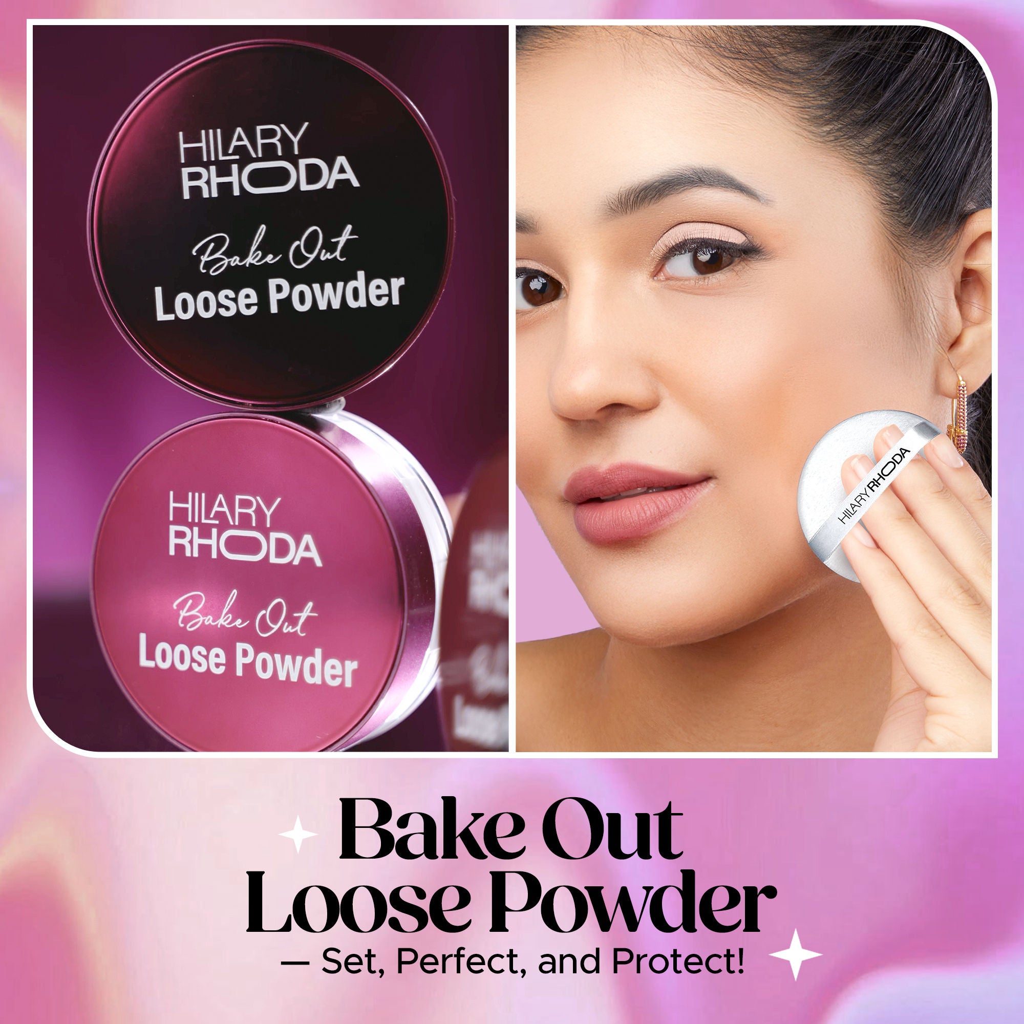 Hilary Rhoda Bake Out Matte Loose Powder - Banana 02 | Grocsy