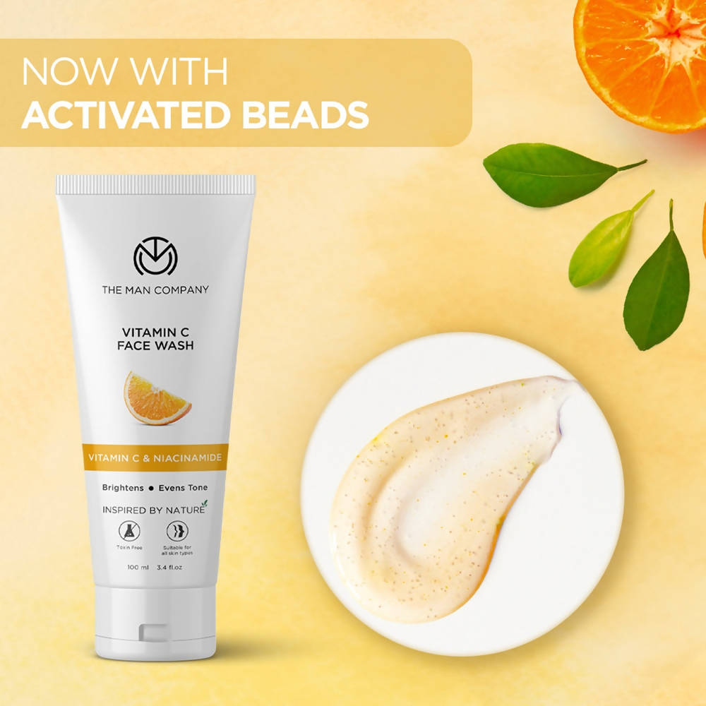 The Man Company Vitamin C Face Wash | Grocsy