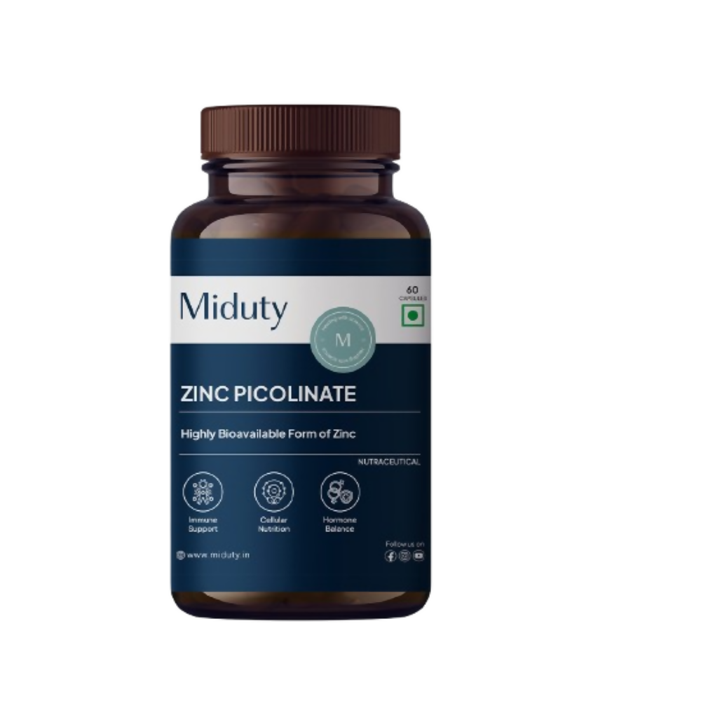 Miduty Zinc Picolinate Capsules | Grocsy