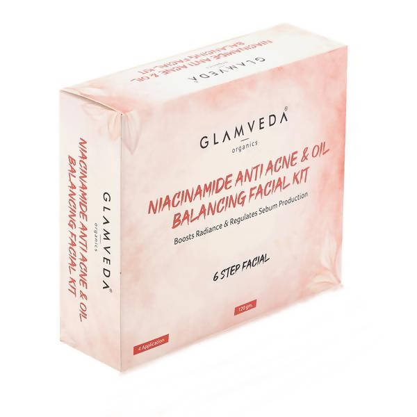 Glamveda Niacinamide Anti Acne Facial Kit | Grocsy