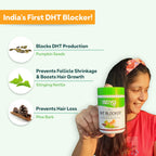 OZiva Plant Based DHT Blocker For Hair Fall Control With Stinging Nettle Extract | Grocsy
