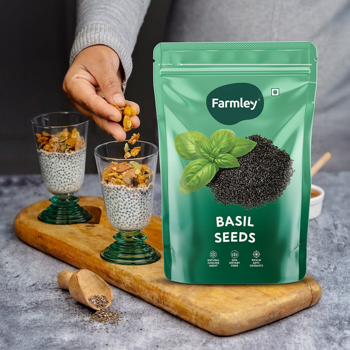Farmley Basil Seeds | Grocsy