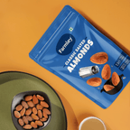 Farmley Classic Salted Almonds - Roasted, Not Fried | Grocsy