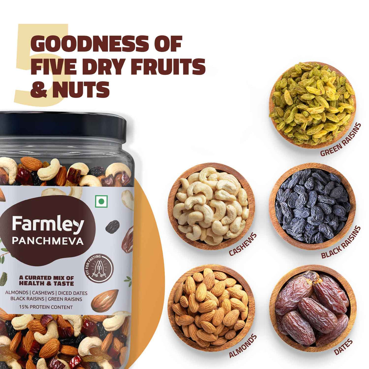 Farmley Panchmeva Superfood | Grocsy