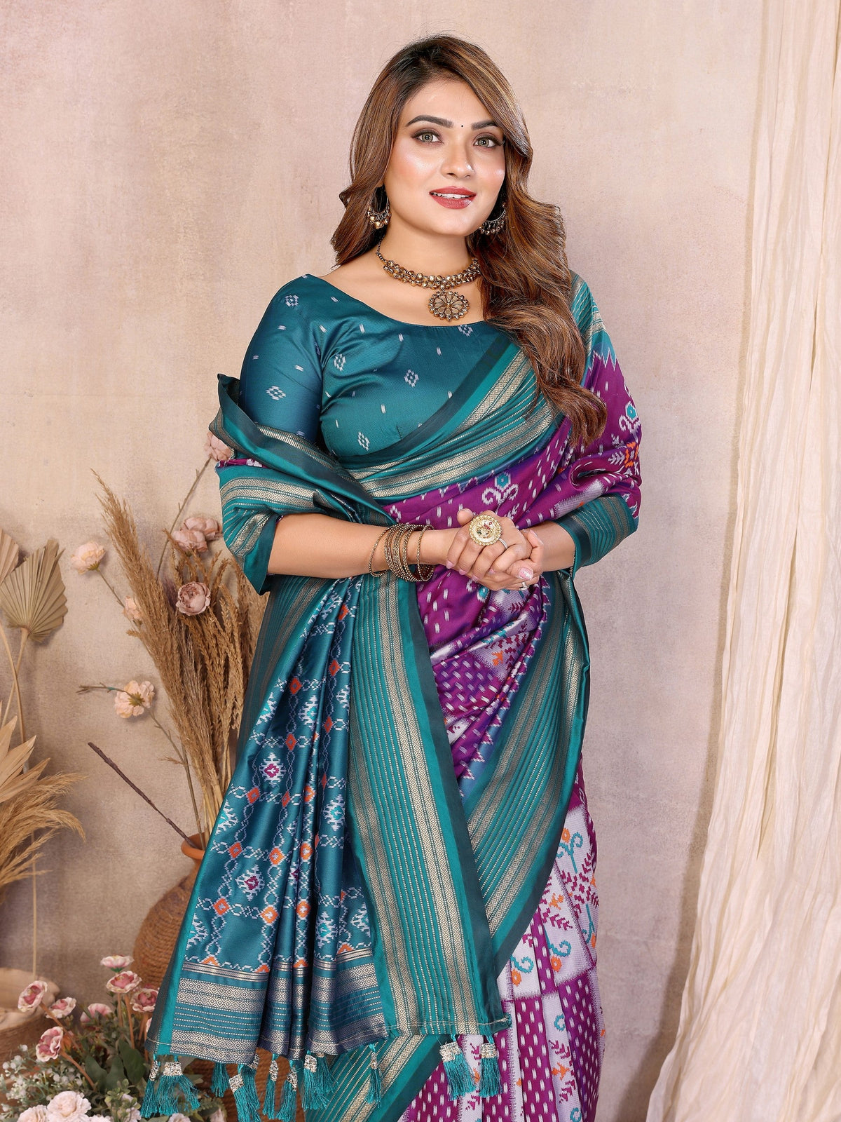 Anaita Premium South Soft Silk Saree | Grocsy