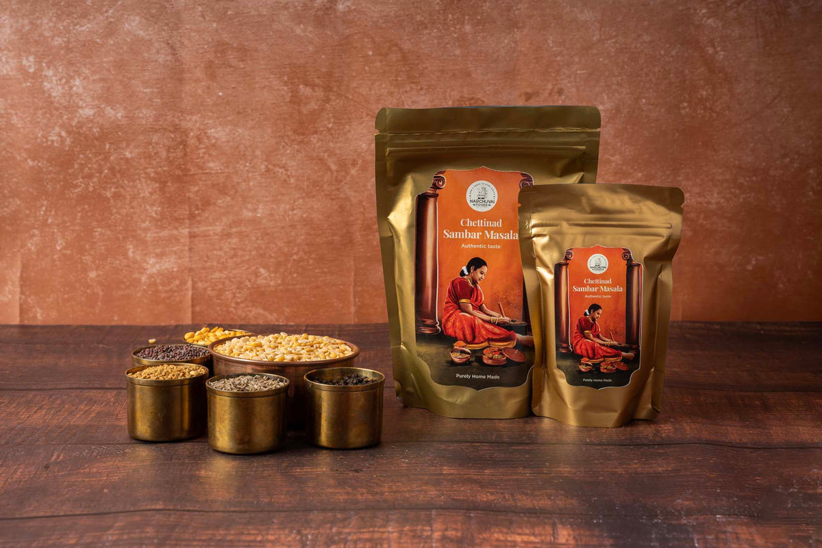 Narchuvai Foods Chettinad Sambar Masala | Grocsy