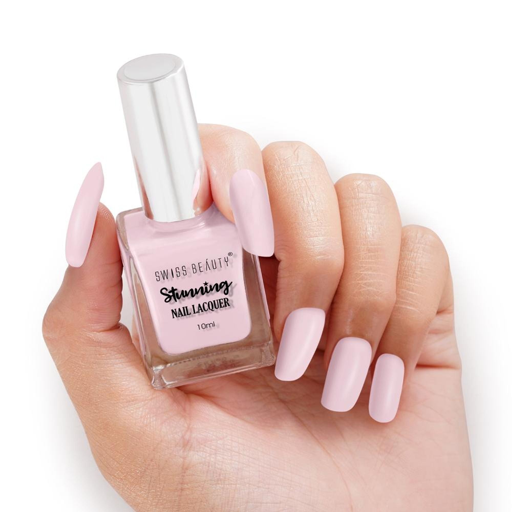 Swiss Beauty Stunning Nail Lacquer - Shade 01 | Grocsy