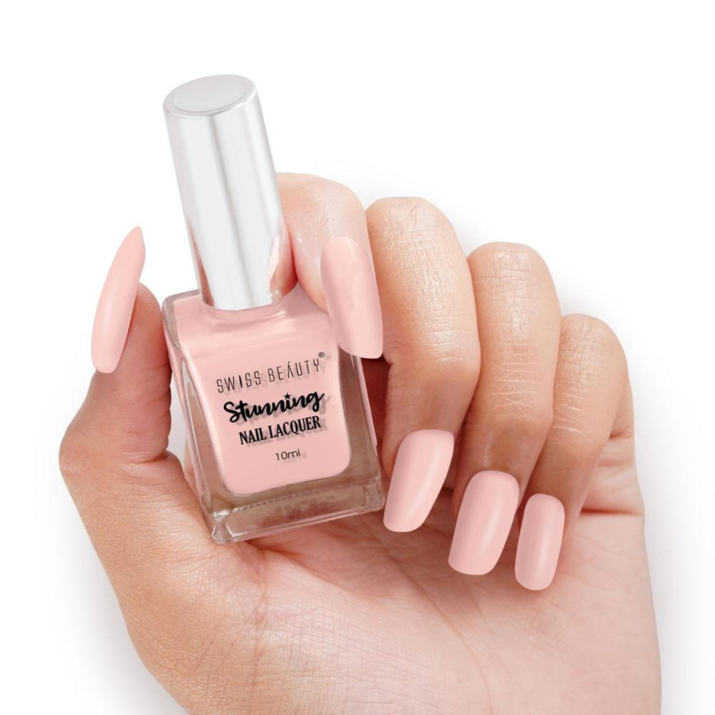 Swiss Beauty Stunning Nail Lacquer - Shade 02 | Grocsy
