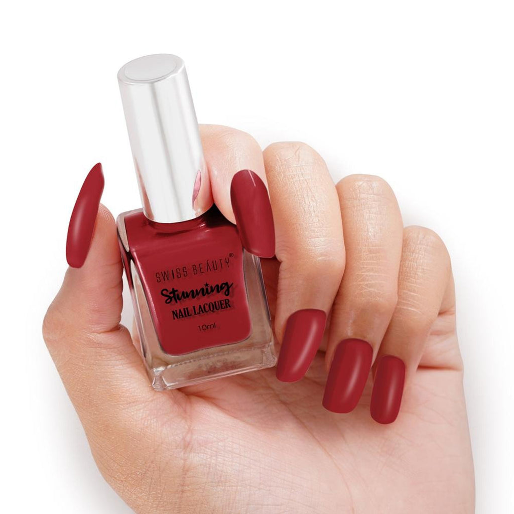 Swiss Beauty Stunning Nail Lacquer - Shade 15 | Grocsy