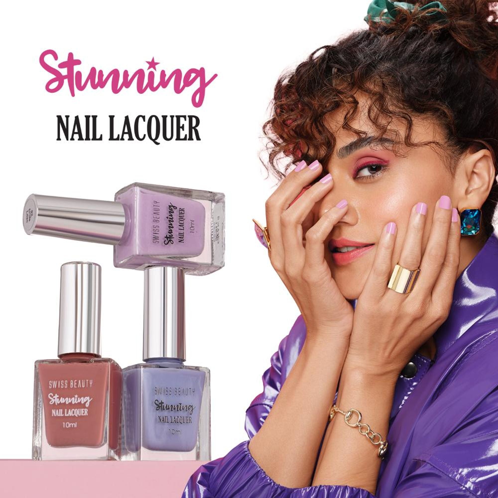 Swiss Beauty Stunning Nail Lacquer - Shade 15 | Grocsy