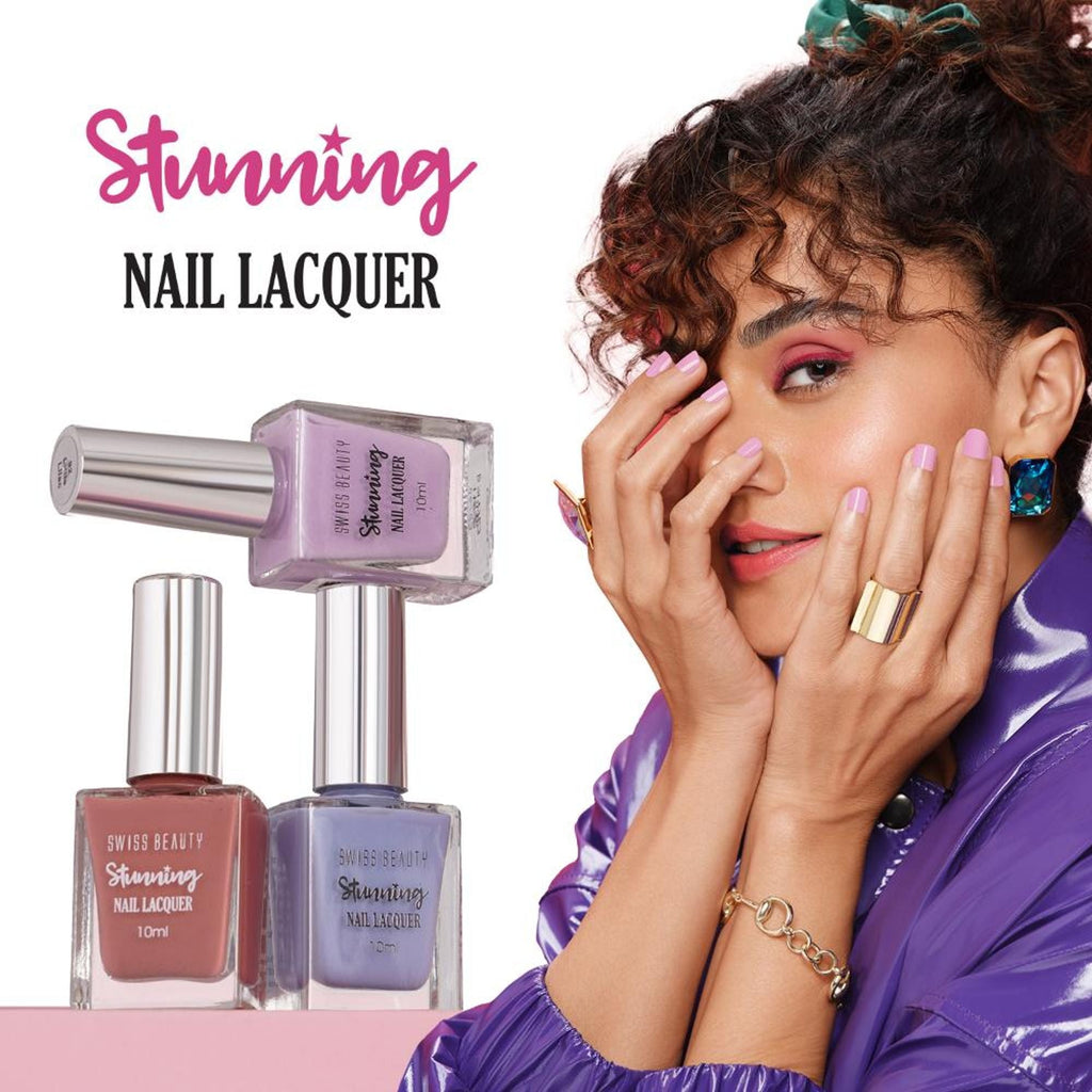 Swiss Beauty Stunning Nail Lacquer - Shade 18 | Grocsy