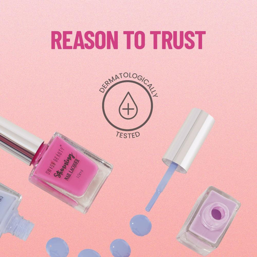 Swiss Beauty Stunning Nail Lacquer - Shade 18 | Grocsy