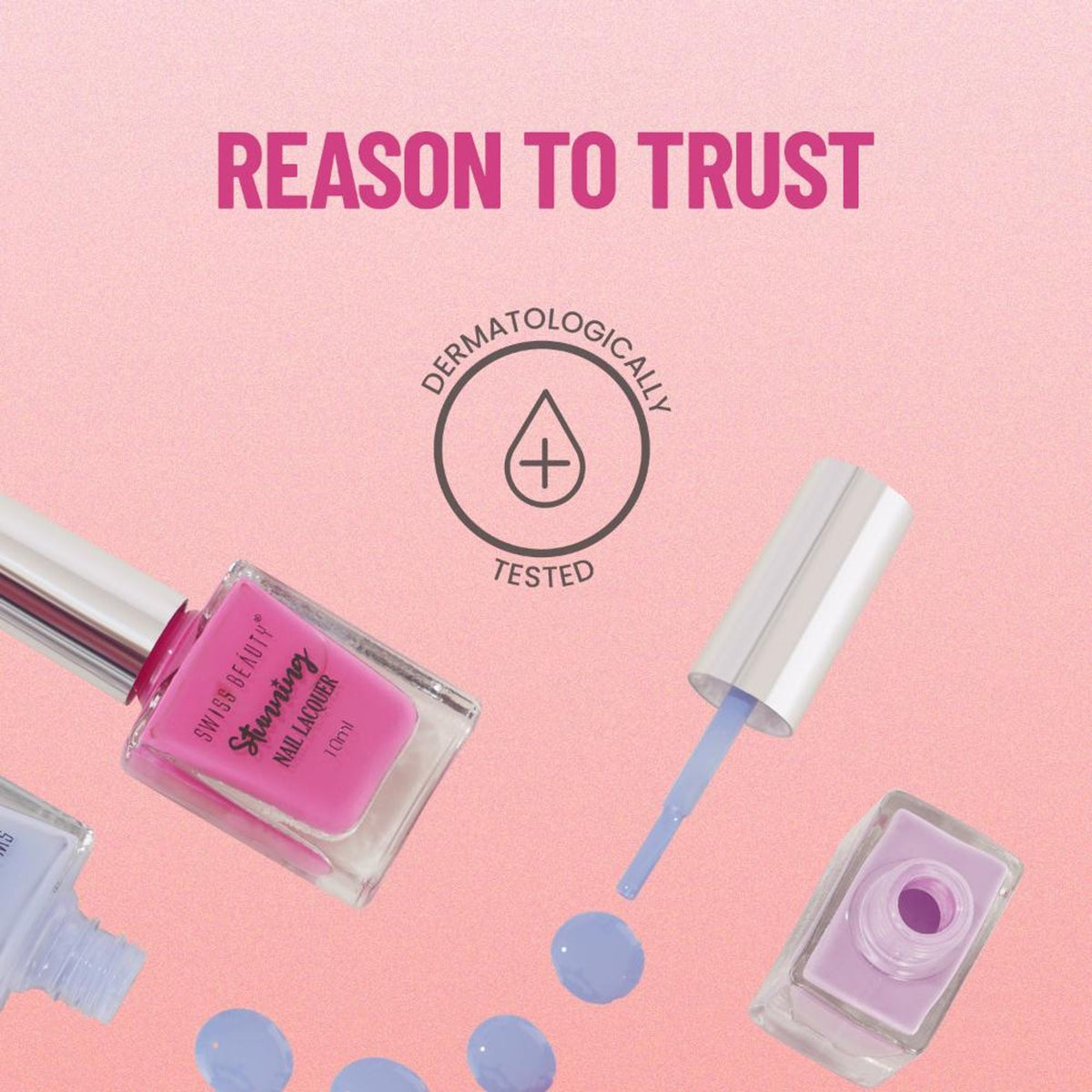 Swiss Beauty Stunning Nail Lacquer - Shade 24 | Grocsy