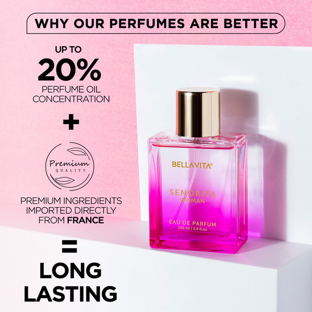 Bella Vita Senorita Perfume For Woman | Grocsy