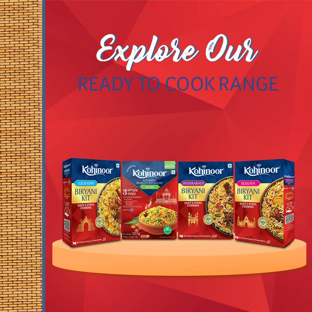 Kohinoor Authentic Hyderabadi Biryani Kit | Grocsy