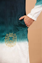 Leonine Designer Men's kurta by Hilo Design | Grocsy