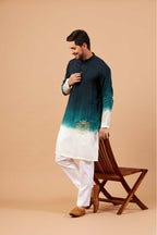 Leonine Designer Men's kurta by Hilo Design | Grocsy