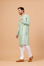 Amil Designer Men's Kurta by Hilo Design | Grocsy