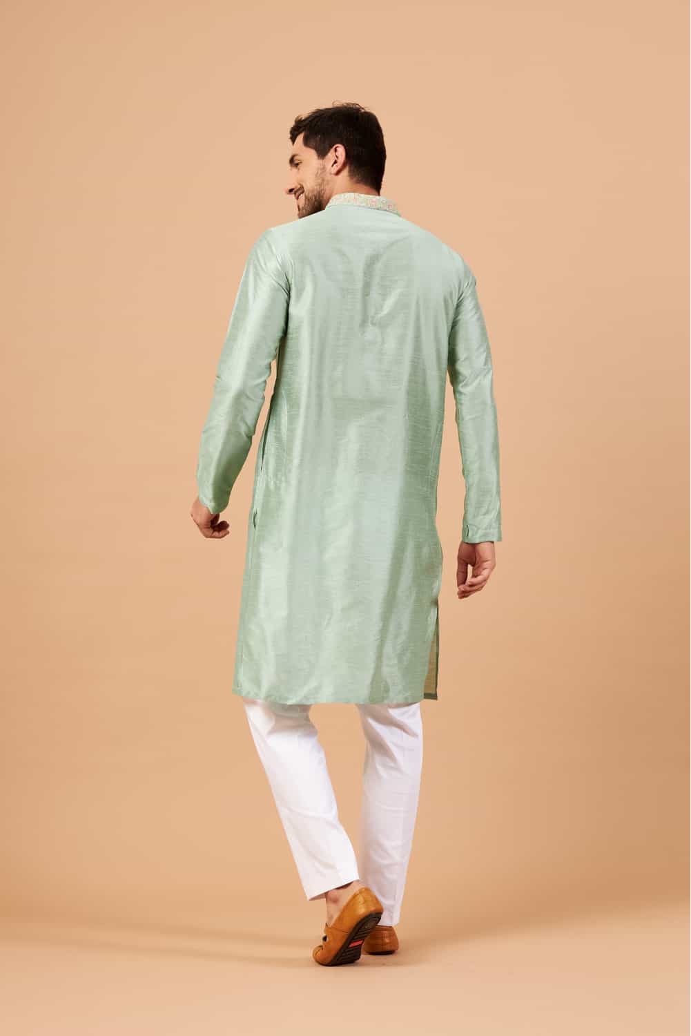 Amil Designer Men's Kurta by Hilo Design | Grocsy