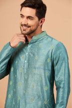 Greafy Designer Men's Kurta by Hilo Design | Grocsy