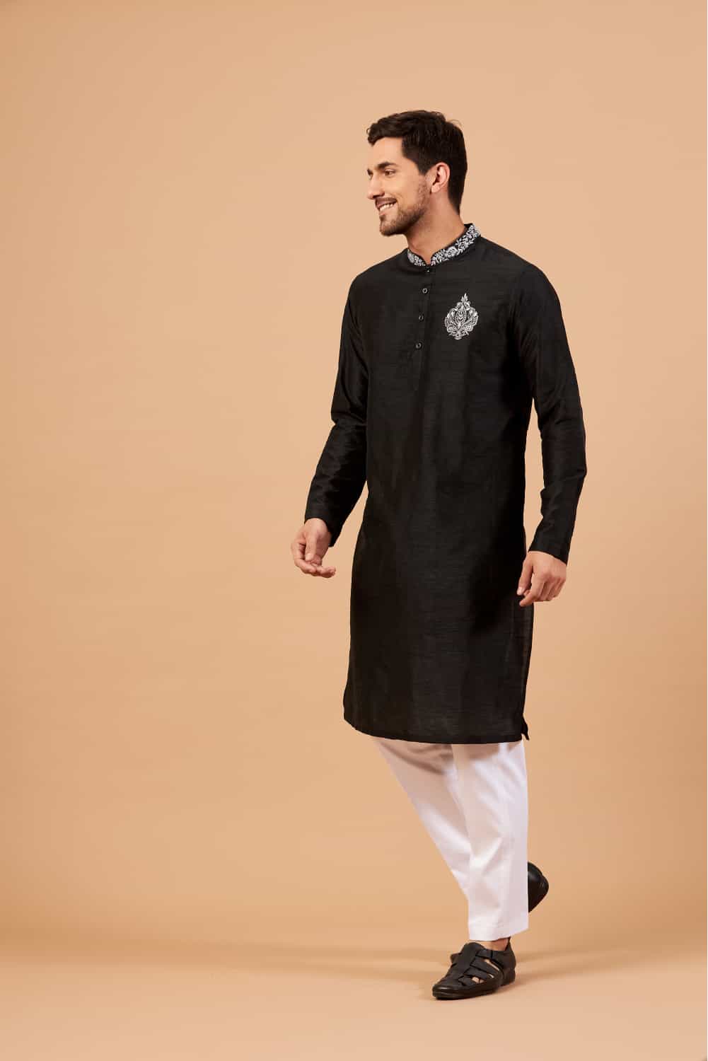 Amyr Designer Men's Kurta by Hilo Design | Grocsy