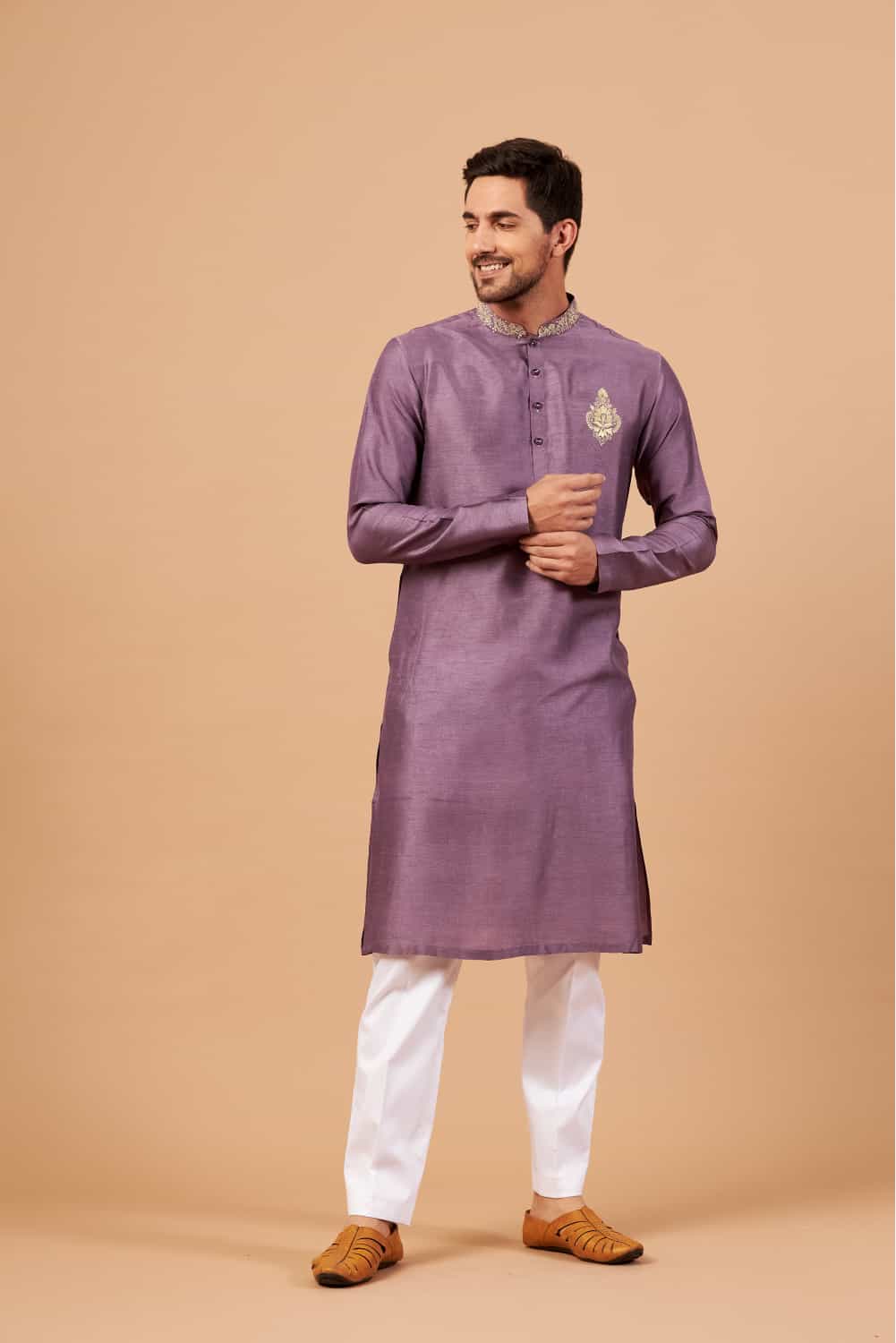 Inara Designer Men's Kurta by Hilo Design | Grocsy