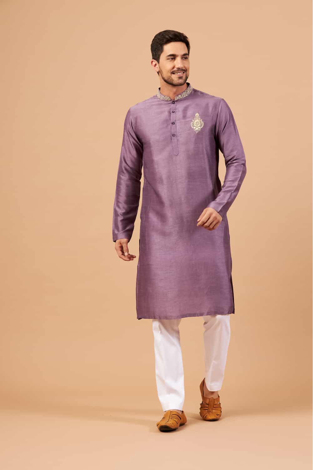 Inara Designer Men's Kurta by Hilo Design | Grocsy