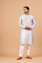 Manatee Designer Men's kurta by Hilo Design | Grocsy