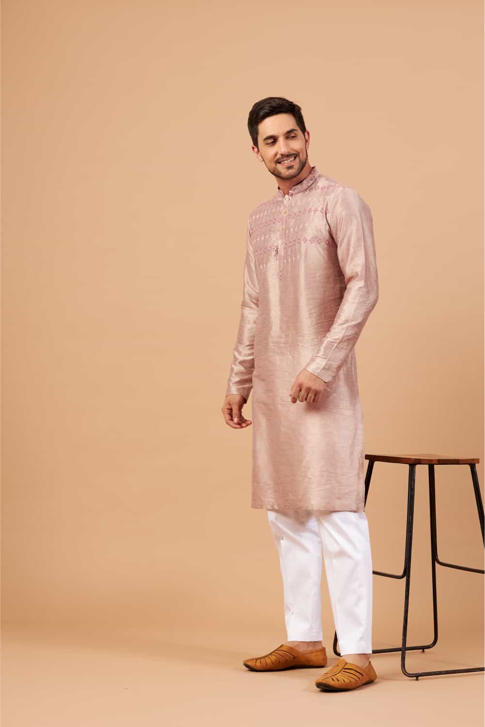 Florne Designer Men's Kurta by Hilo Design | Grocsy