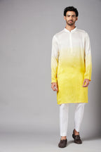 Whill Ombre Kurta by Hilo Design | Grocsy